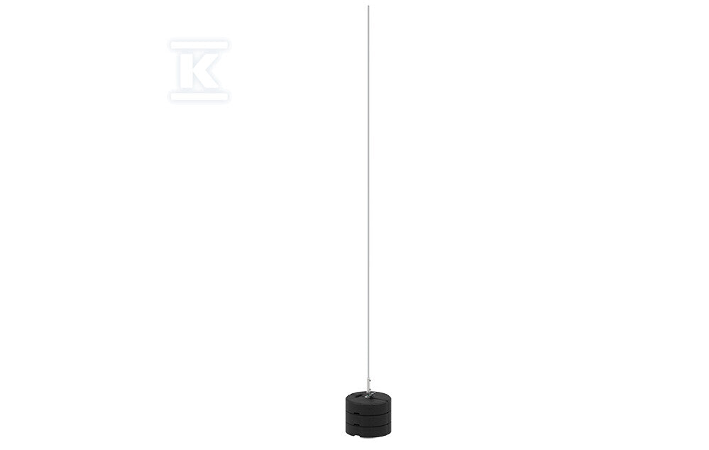 Aluminiowy maszt odgromowy 3-M 4P CZ KOMPL.