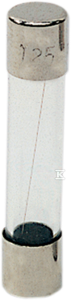 Wkładka miniaturowa cylindryczna-szklana 6,3X32 T 630 MA/250V