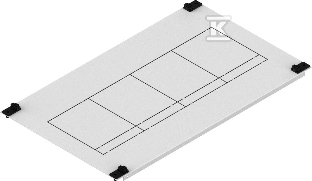 Osłona 1xHVL00/LTL00 (250x300) CP 1-2 H00