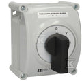 Łącznik Krzywkowy 15A, Rozłącznik 0-1 (2 - biegunowy), w obudowie OB2,