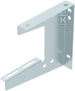 Wspornik lekki ścienno-sufitowy, 100 mm typ WDB L 100 FS