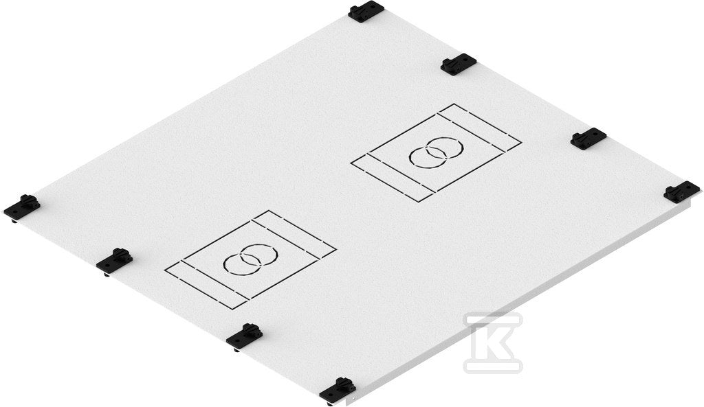 Osłona 1xEB2/ED2 400, 630A 3,4P (250x450) CP 1-3 E46