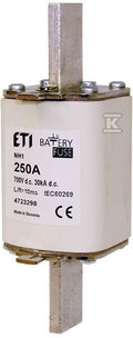 Wkładka topikowa DC - 700V M1 BAT 200A/700V DC