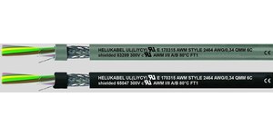 PRZEWÓD UL STYLE 2464, 300V UL(LIYCY) 3XAWG26CZARNY, IZOL. PVC, EKRAN.