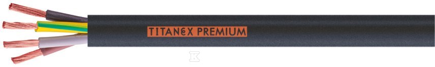 KABEL GUMOWY TITANEX PREMIUM H07RN-F 5X2,5SPECJALNY BEZHALOGENOWY