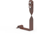 LA 8017 UCHWYT POD DACH.BRASS/SKRĘCONY/skr. BRASS