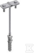 UCHWYT Z KOŁKIEM  12 L-250 OC OGNIOWY