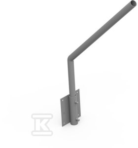 OG WYSIĘGNIK LAMPOWY OBROTOWY FI60 120ST 1200MM