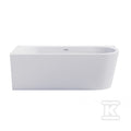 Wanna ETERNITY CORNER LEFT 1650x750 z syfonem KLIK-KLAK