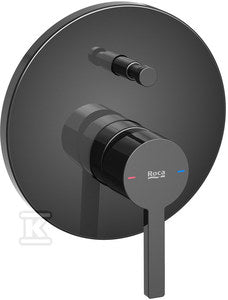 Bateria Naia Black 2 WY (wann-prysz) podtynkowa (RocaBox A525869403)