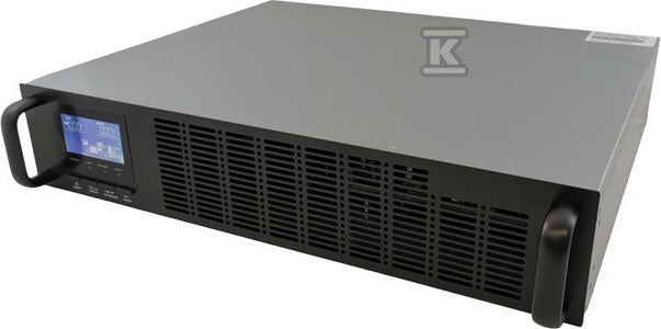 Zasilacz awaryjny UPS RACK typu ONLINE 3KVA (3000VA) 2400W 6x 7AH do szafy rack AVIZIO POWER