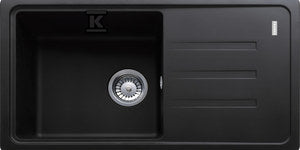 Zlewozmywak wbudowywany Fragranit+ Bliss BSG 611-78 Onyx