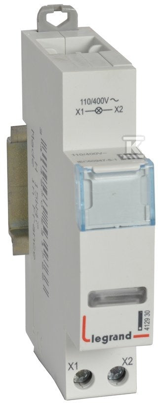 Lampka pojedyncza LED biała 110/400V