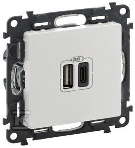 VAlif:b ładowar 2xUSB A+C 3A