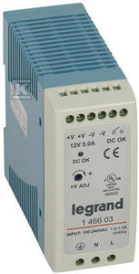 Zasilacz 1f stabilizowany 12VDC 60W