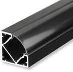 Profil Aluminiowy V-TAC 2mb Czarny, Klosz Czarny VT-8113