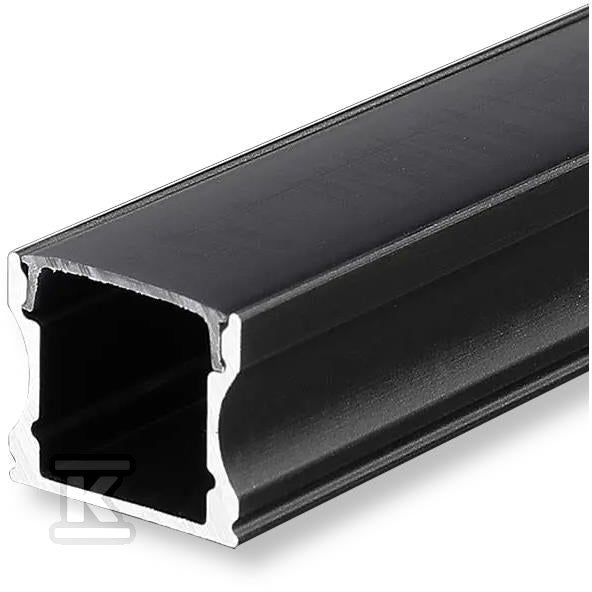 Profil Aluminiowy V-TAC 2mb Czarny, Klosz Czarny VT-8110