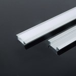 Profil Aluminiowy V-TAC 2mb Anodowany, Klosz Mleczny, Wpuszczany 50x35mm VT-8126