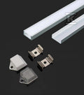 Profil Aluminiowy V-TAC 2mb Anodowany, Klosz Mleczny VT-9327 5 Lat Gwarancji