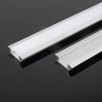 Profil Aluminiowy V-TAC 2mb Anodowany, Klosz Mleczny, Cienkościenny VT-8113