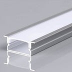 Profil Aluminiowy V-TAC 2mb Anodowany, Klosz Mleczny, Wpuszczany 50x35mm VT-8126