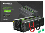 Przetwornica napięcia Monolith | 600W | 1200W | 24V na 230V | Czysty Sinus