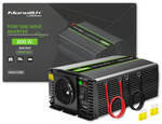 Przetwornica napięcia Monolith | 600W | 1200W | 24V na 230V | Czysty Sinus