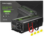 Przetwornica napięcia Monolith | 600W | 1200W | 24V na 230V | Czysty Sinus
