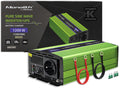 Przetwornica napięcia Monolith | ładowanie baterii | UPS | 600W | 1200W | 12V na 230V | Czysty Sinus