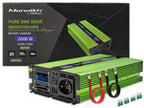 Przetwornica napięcia Monolith | ładowanie baterii | UPS | 600W | 1200W | 12V na 230V | Czysty Sinus