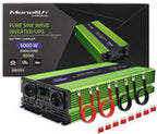 Przetwornica napięcia Monolith | ładowanie baterii | UPS | 600W | 1200W | 12V na 230V | Czysty Sinus