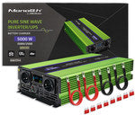 Przetwornica napięcia Monolith | ładowanie baterii | UPS | 600W | 1200W | 12V na 230V | Czysty Sinus