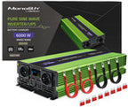 Przetwornica napięcia Monolith | ładowanie baterii | UPS | 600W | 1200W | 12V na 230V | Czysty Sinus