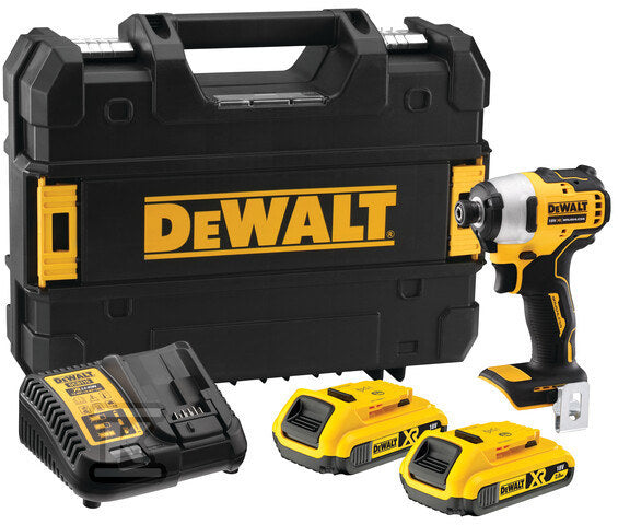 DeWalt 18V XR Zakrętarka udarowa 2 X 2Ah