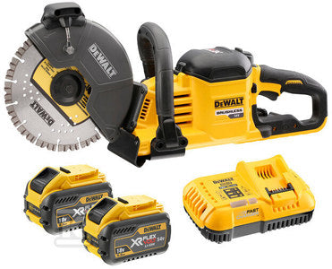 DeWalt 54V XR FLEXVOLT Przecinarka do stali i betonu 230mm 2 X 9Ah