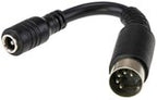 Adapter gniazdo 5,5x2,1mm wtyk DIN 4 pin DC PLUG-P1J-R7B