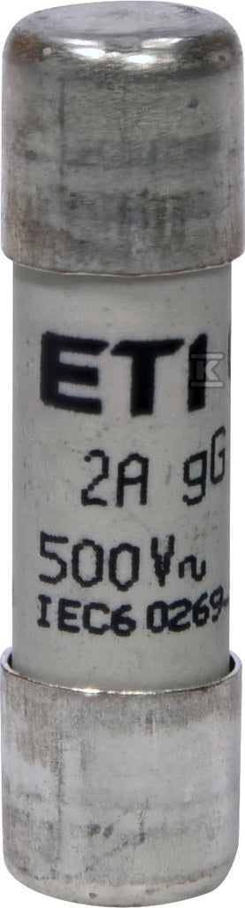 Wkładka cylindryczna topikowa CH10x38 gG 6A/500V