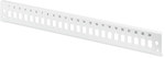 Płyta czołowa do światłowodowego panelu krosowego 12x LC duplex 1U (do DN-96200-QL), czarny