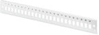 Płyta czołowa do światłowodowego panelu krosowego 12x LC duplex 1U (do DN-96200-QL), czarny