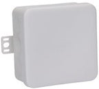 E126 - Puszka odgałęźna naścienna, biała IP54 85 x 44 x 40 mm E126W