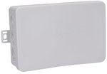 E126 - Puszka odgałęźna naścienna, biała IP54 85 x 44 x 40 mm E126W