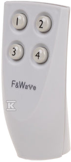Pilot 4-przyciskowy zasilanie 3v, szary FW-RC4G