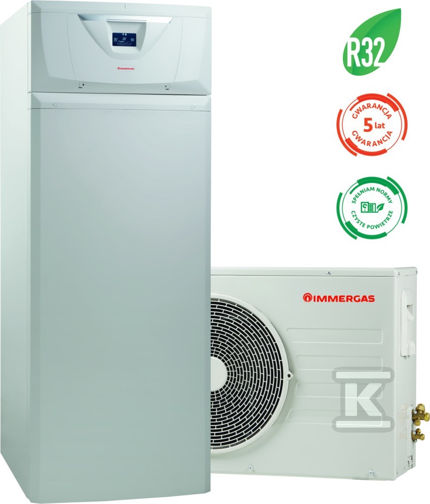 Pompa ciepła powietrzna split MAGIS HERCULES PRO MINI 6 EH - 6kW, 1 fazowa, 230V