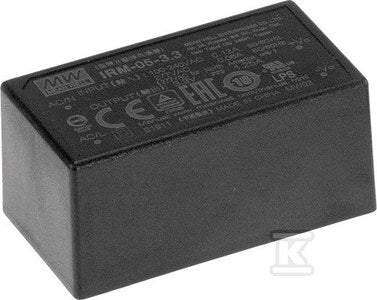 Moduł AC/DC 5W 12V 0.42A IRM-05-12