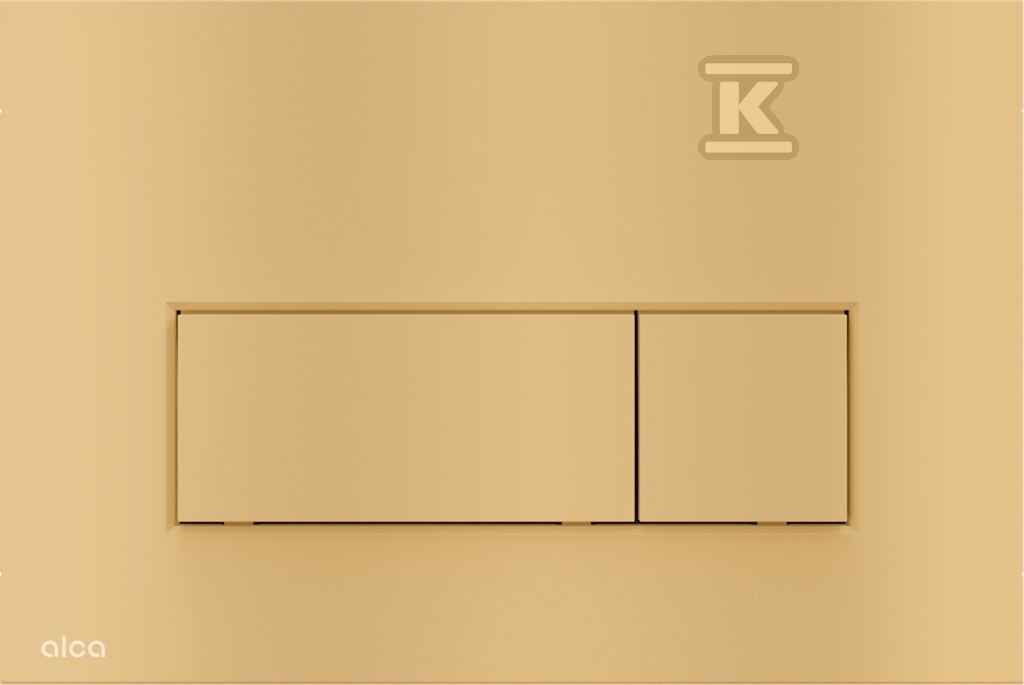 Przycisk sterujący do stelaży podtynkowych, GOLD-mat