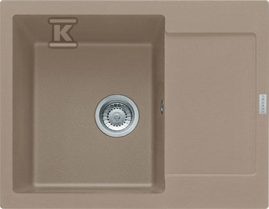 Zlewozmywak wbudowywany Fragranit+ Maris MRG 611-62 Cappuccino