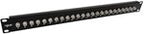 Patch panel OPTIMUM UTP kat.5e 48 portów LSA 1U