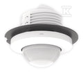 Czujnik obecności P42LR, 230 V, nadrzędny, 32 – 37 m, 360°, SnapFit, do montażu podtynkowego, biały