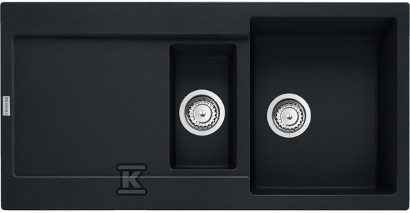 Zlewozywak Fragranit + MRG 651-97 Czarny mat