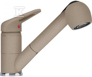 Bateria kuchenna Prince II pull-out spray Cappuccino